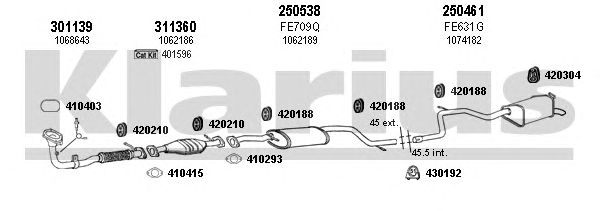 Exhaust System 361381E