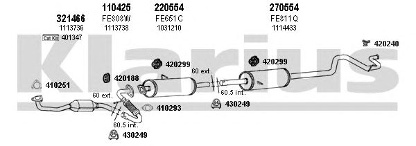 Exhaust System 361511E