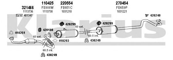 Exhaust System 361513E