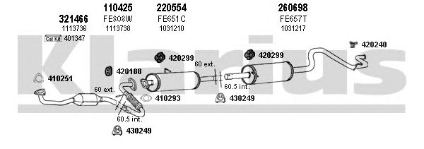 Exhaust System 361567E