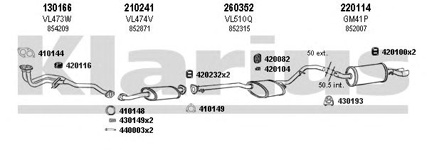 Exhaust System 390562E