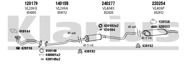 Exhaust System 390688E