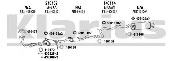 Exhaust System 570040E
