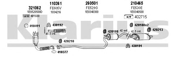 Exhaust System 570160E