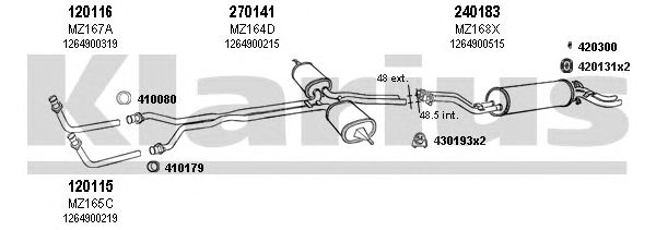 Exhaust System 600183E