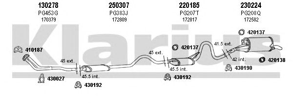 Exhaust System 630270E
