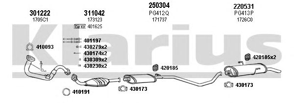 Exhaust System 630322E