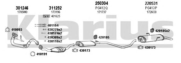 Exhaust System 630468E