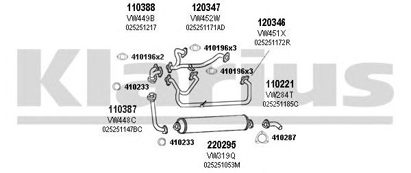 Exhaust System 930350E