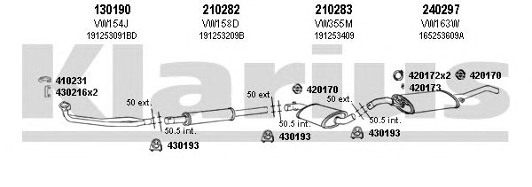 Exhaust System 930490E