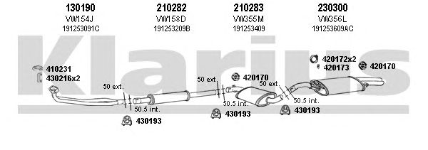 Exhaust System 930498E