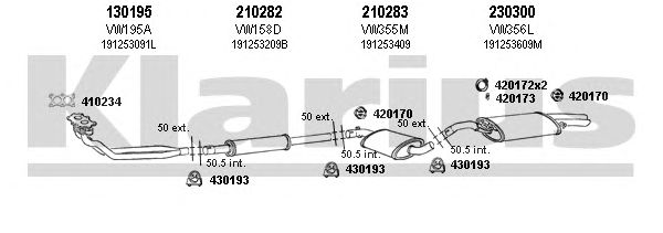 Exhaust System 930499E