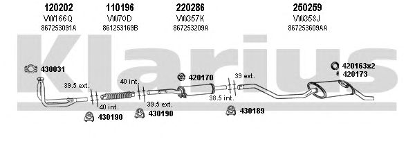 Exhaust System 930507E