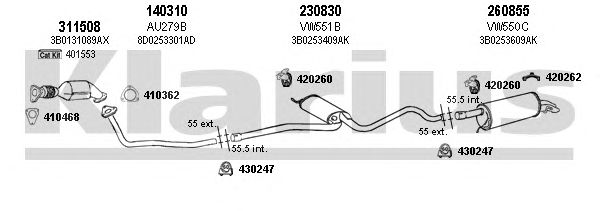Exhaust System 930856E