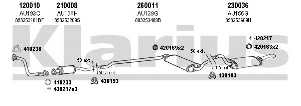 Exhaust System 940267E
