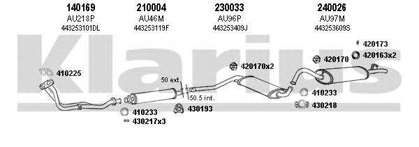 Exhaust System 940290E