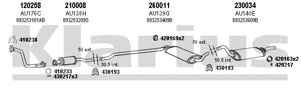 Exhaust System 940352E