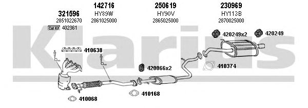 Exhaust System 450055E