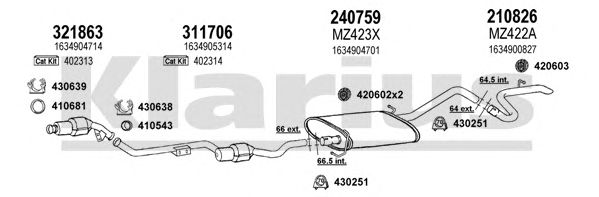 Exhaust System 600443E