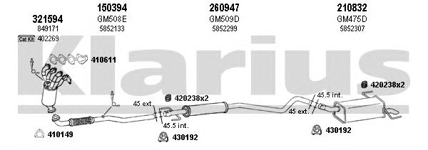Exhaust System 391334E