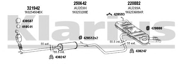 Exhaust System 940573E