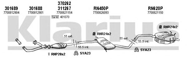Exhaust System 720594U