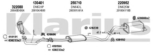 Exhaust System 270530E