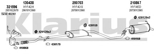 Exhaust System 450111E