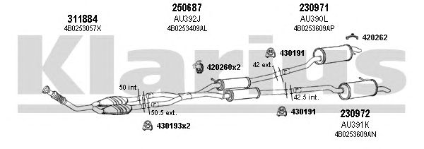 Exhaust System 940662E