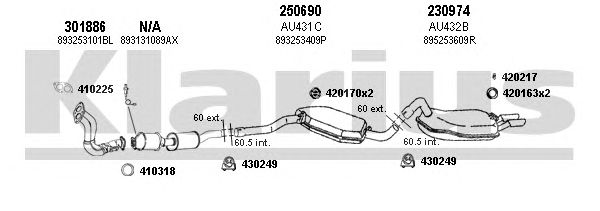 Exhaust System 940669E