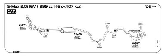 Exhaust System FO227