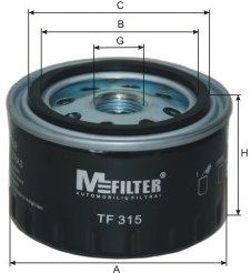 Oliefilter TF 315