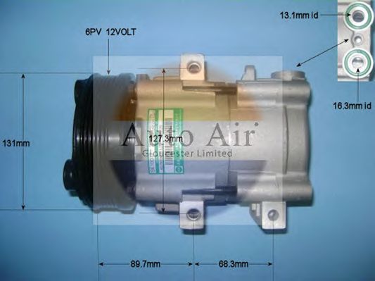 Compressor, airconditioning 14-8145P