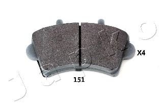 Brake Pad Set, disc brake 50151