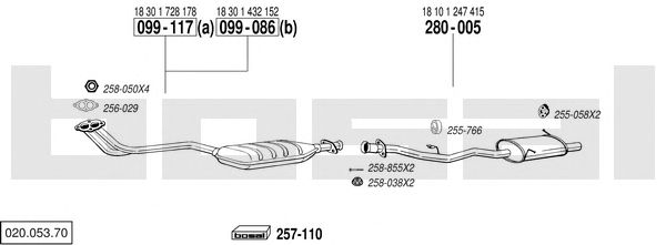 Exhaust System 020.053.70
