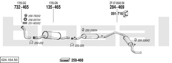 Exhaust System 024.164.50