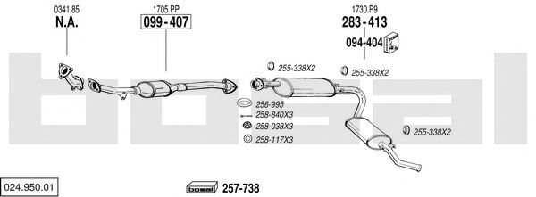 Exhaust System 024.950.01