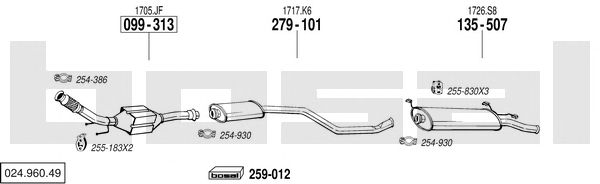 Exhaust System 024.960.49