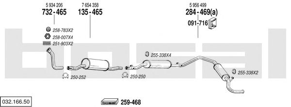 Exhaust System 032.166.50
