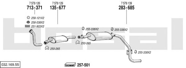 Exhaust System 032.169.55