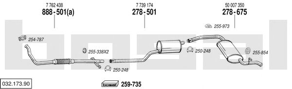 Exhaust System 032.173.90