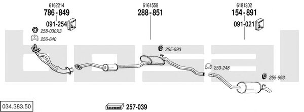 Exhaust System 034.383.50