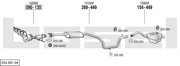 Exhaust System 034.991.99