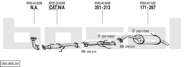 Exhaust System 050.950.04