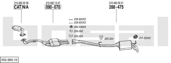 Exhaust System 052.980.10