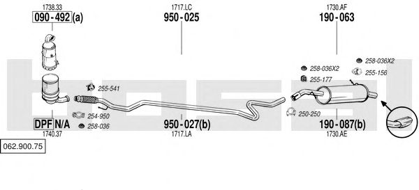 Exhaust System 062.900.75