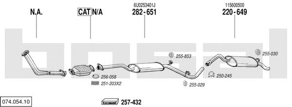 Exhaust System 074.054.10
