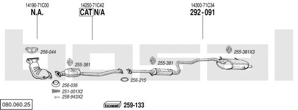 Exhaust System 080.060.25