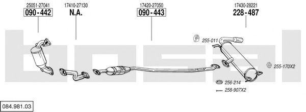 Exhaust System 084.981.03