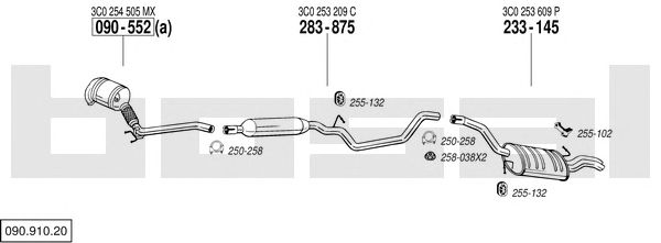 Exhaust System 090.910.20